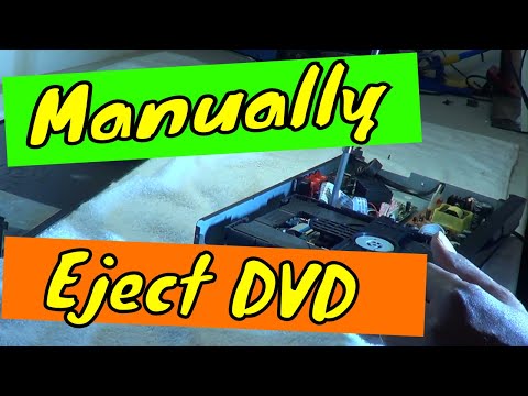 Видео: Дверца Blu-Ray/DVD-плеера не открывается. Легко исправить.