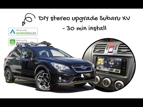 Видео: Сделай сам: как обновить стереосистему Subaru XV, включая снятие стереосистемы Subaru XV