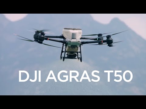 Видео: Познакомьтесь с DJI Agras T50