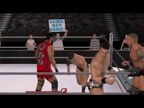 Видео: Прохождение игры wwe11 raw vs smackdown часть 2 Дорога к рестлмани за Джона Сину