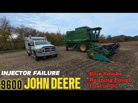 Видео: 🚜 Диагностика и ремонт инжектора комбайна John Deere 9600, код датчика температуры топлива 37E 💨