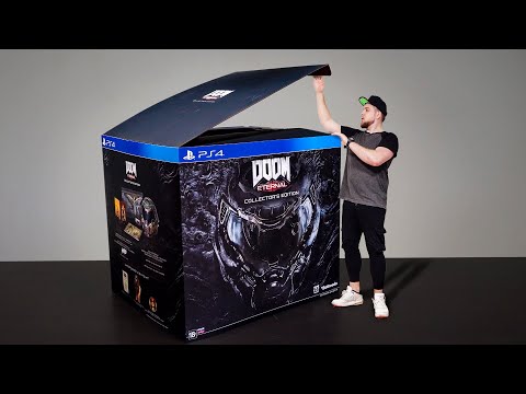 Видео: ОГРОМНАЯ КОЛЛЕКЦИОНКА DOOM ETERNAL ЗА 13ТЫС. РУБЛЕЙ | ЧТО ВНУТРИ?
