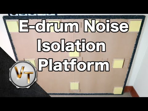Видео: Шумоизоляционная платформа E-Drum — Учебное пособие