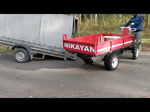 Видео: Уехал последний самосвал  Nikayan TU4...ждём  обновленного TU4 profi.