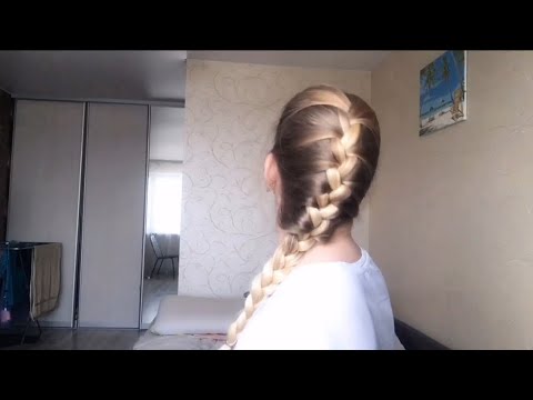 Видео: Простой колосок самой себе. Самый легкий способ