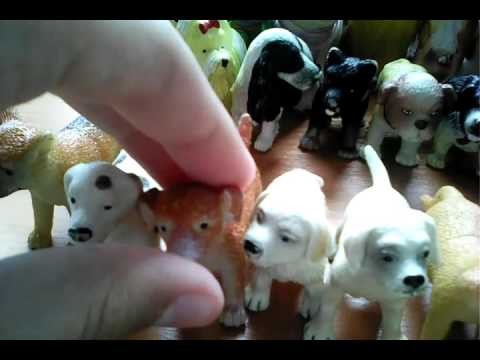 Видео: Обзор моей коллекции фигурок собак.