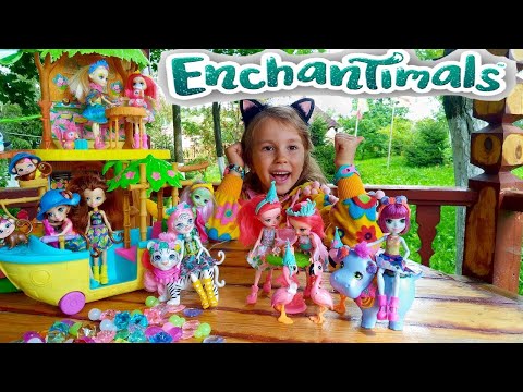 Видео: #Мультик Куклы Энчантималс Кафе все серии #Junglewood #Enchantimals full episode / Pretty Katy Queen