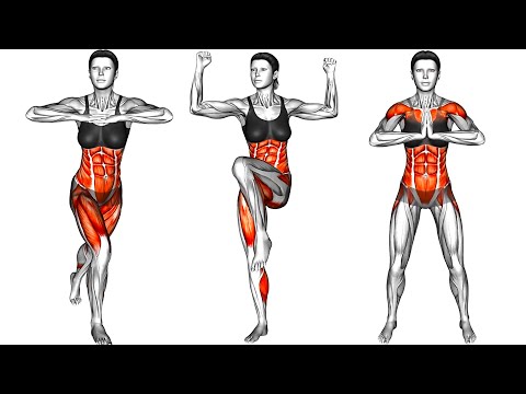 Видео: 7 минут упражнений стоя — 5 кг за 30 дней