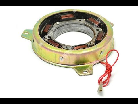 Видео: Генератор мототрактора встроенный в маховик