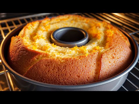 Видео: Апельсиновый пирог на 10 ложек 🍊 | САМЫЙ ВКУСНЫЙ, который тает во рту! Пирог за 5 минут!
