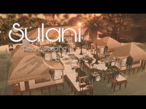 Видео: Отель + Свадебная площадка Сулани | Строительство The Sims 4 | NO CC