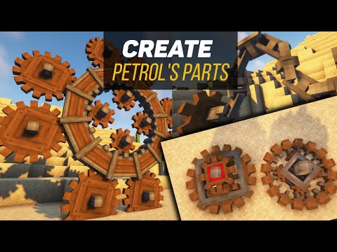 Видео: Гайд по Create Petrol's Parts 1.20.1 Новые виды шестеренок. Create аддоны (minecraft java edition)