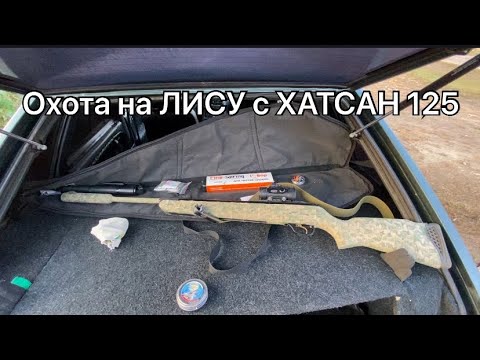 Видео: Охота на ЛИСУ с пневматикой ХАТСАН 125