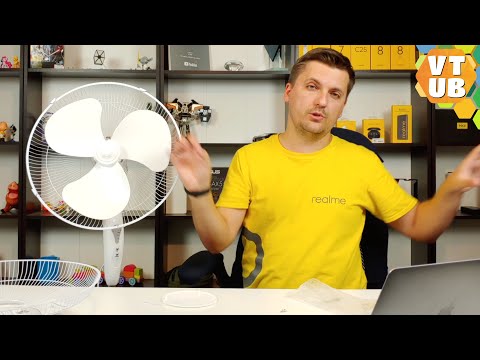 Видео: Вентилятор Ardesto FN-R1608RW - Распаковка | Комплектация | Внешний Вид