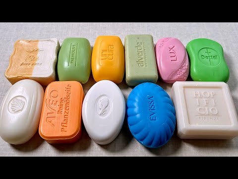 Видео: ASMR soap cutting 💛 Резка мыла АСМР