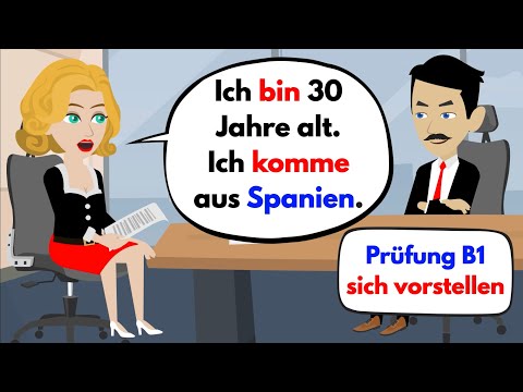 Видео: Учить немецкий | Экзамен B1 Представление себя 2023 ( Telc & DTZ & ÖSD )