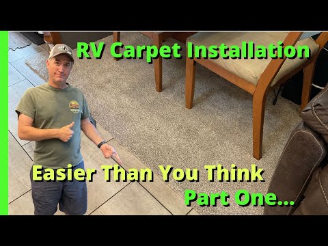 Видео: Замена коврика в автодоме. Не так уж и сложно, как можно подумать.