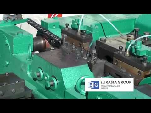 Видео: Станок для производства гвоздей (ввод в эксплуатацию)