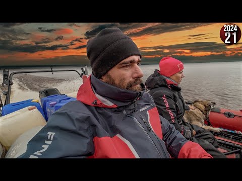 Видео: Ночью по реке Обь. НИКОГДА такого не делай. 600 км за 1 день. Пройдено за маршрут 3400 км. 21с