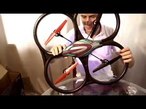Видео: Квадрокоптер WLToys V666N