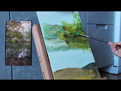 Видео: Почему нужно покрывать картину акриловым лаком