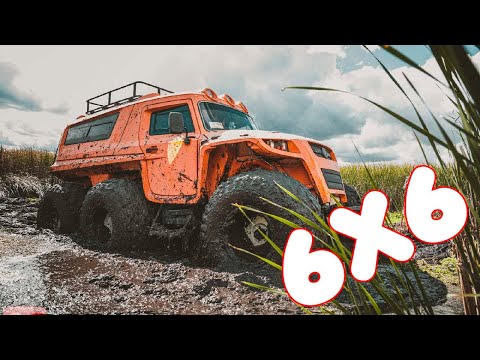 Видео: 6x6 LITVINA против URSA, JEEP Grand Cherokee и заряженной Буханки. #6x6