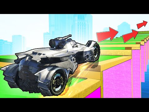 Видео: БЕТМЕН ТАНК!!! КАК ОН ЗАЕЗЖАЕТ??? ЛЕСТНИЦА В НЕБО В ГТА 5 ОНЛАЙН!!!