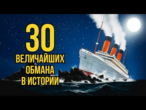 Видео: 30 самых великих обманов, в которые поверил весь мир