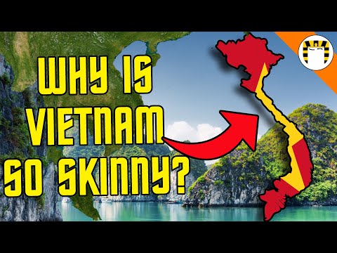 Видео: Почему Вьетнам такой длинный и узкий?