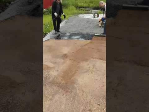Видео: Пропитка для асфальтной крошки. Уфа