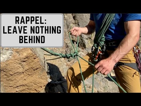 Видео: Спуск по веревке без установленного якоря: макраме/узла «Эквокейшн»