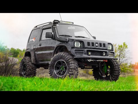 Видео: Cамый проходимый внедорожник SUZUKI JIMNY на порталах!