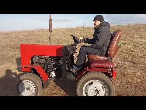 Видео: Обзор минитрактора из Оки , и перевозка в деревню. Часть 5