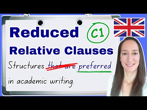 Видео: Сокращенные относительные придаточные предложения – Продвинутая английская грамматика для академи...