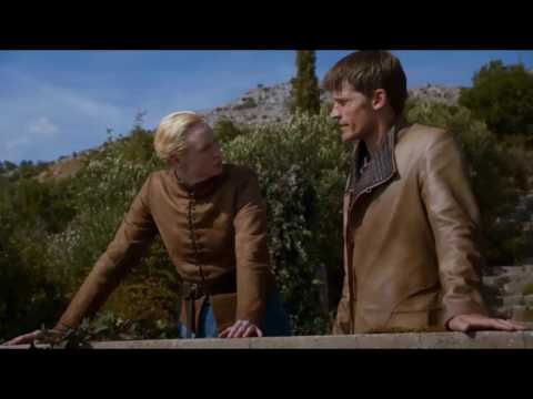 Видео: Джейме и Бриенна  -  Вы ненавидите меня так страстно