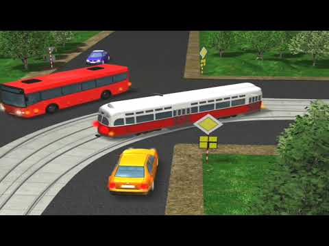 Видео: (25) Правила проезда перекрестков. ПДД в Польше.