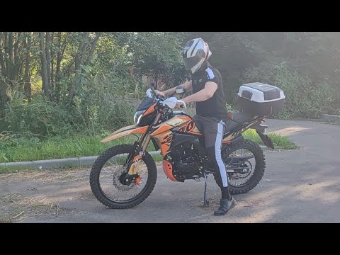 Видео: Покатушка на мотоцикле Racer Bros RC300-Gy8b 297 см3 