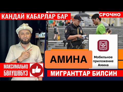 Видео: Амина БYГYН  видео❗️БААРЫ корсун, Проблема, регистрация ОТМЕН болбой жатат ⚠️ таркатыныз