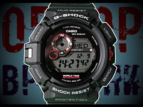 Видео: G-SHOCK G-9300-1E | Обзор и настройка (на русском) | Купить со скидкой