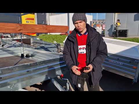 Видео: Двухосный легковой прицеп МЗСА 817737 с платформой над колесами. 260х165см. Инструкция. Видео обзор.