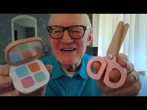Видео: ASMR 30-МИНУТНАЯ ролевая игра с макияжем и причёсками💄Дедушка делает тебе макияж в школу😴