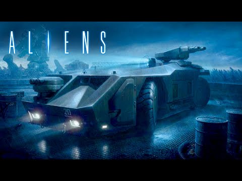 Видео: Бронетранспортер из фильма "Чужие" (Aliens, 1986).