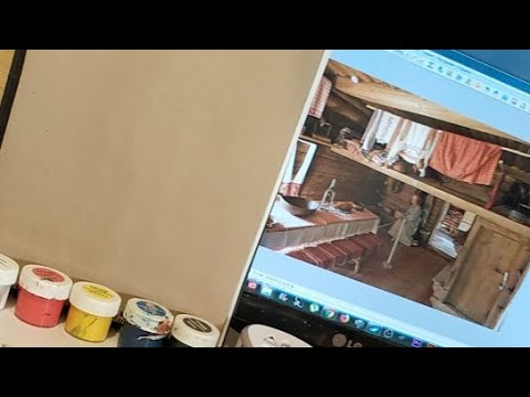 Видео: Эфир Гуашь Крафт Интерьер Самоизоляция