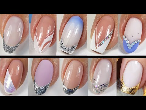 Видео: French Manicure 💅 Идеи Дизайна Ногтей 💅 Французский Маникюр