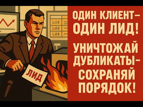 Видео: Как навсегда избавиться от дубликатов лидов? Секреты внутри! 💥 #продажи #лиды #crm