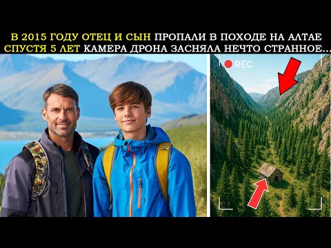 Видео: В 2015 году Отец и Сын Исчезли на Алтае, 5 Лет Спустя Дрон Заснял Нечто Невероятное…