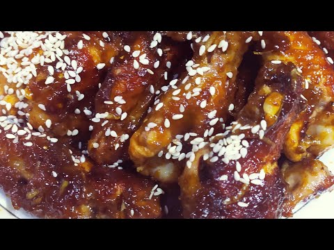 Видео: Հավի թեւիկները`տերիյակի թանձրուկով/Куриные крылышки в соусе терияки_Recipe by #MILA