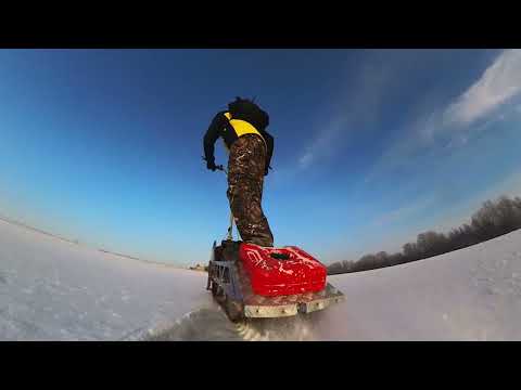 Видео: Снегокат Snowhunter