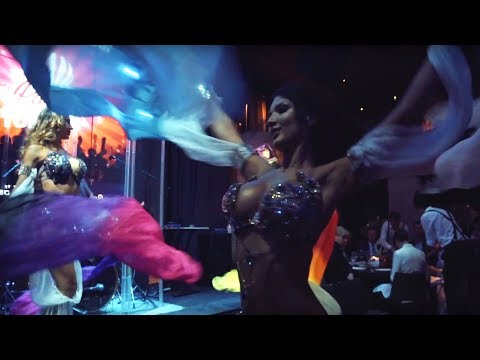 Видео: Зажигаем На Вечеринке! Восточное шоу в ресторане Сибирь Москва