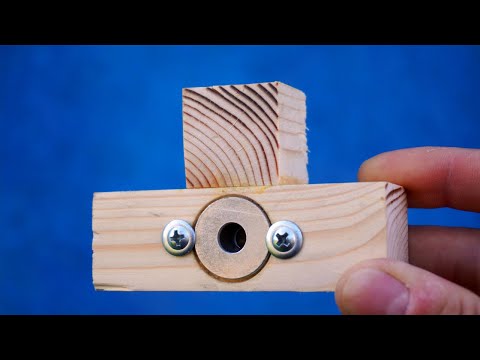 Видео: Мощный инструмент из обычного бруска! Сделай сам это приспособление!